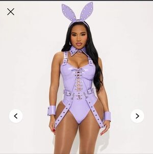 Fashion Nova Bunny Bondage Accessories Only (No Body Suit)